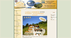 Desktop Screenshot of landhaus-lindorfer.at